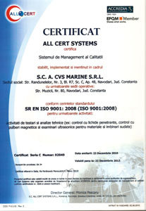 Activitati de testari si analize tehnice ISO 9001:2008